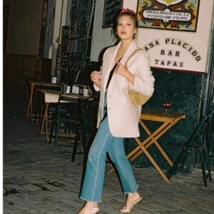 Rouje Jacques coat blazer in ecru